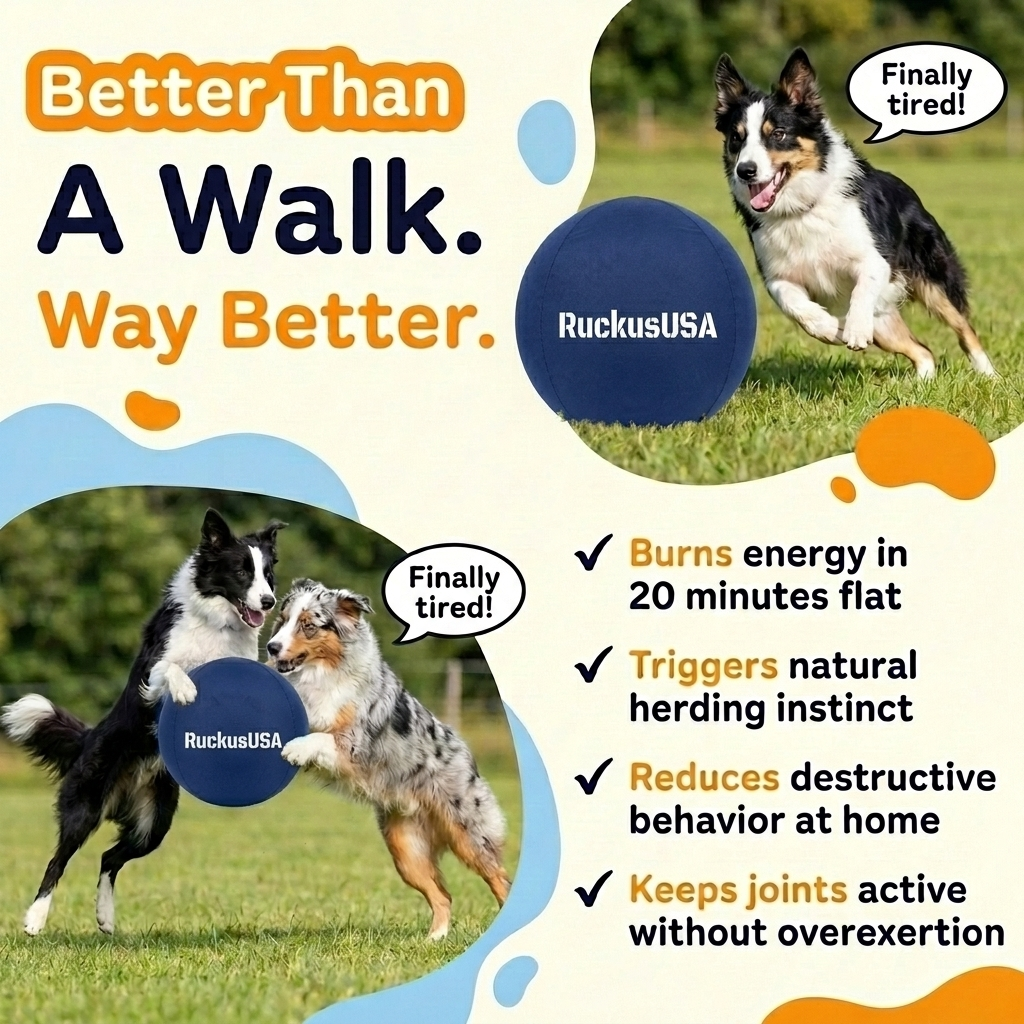 Fetchly Herding Ball